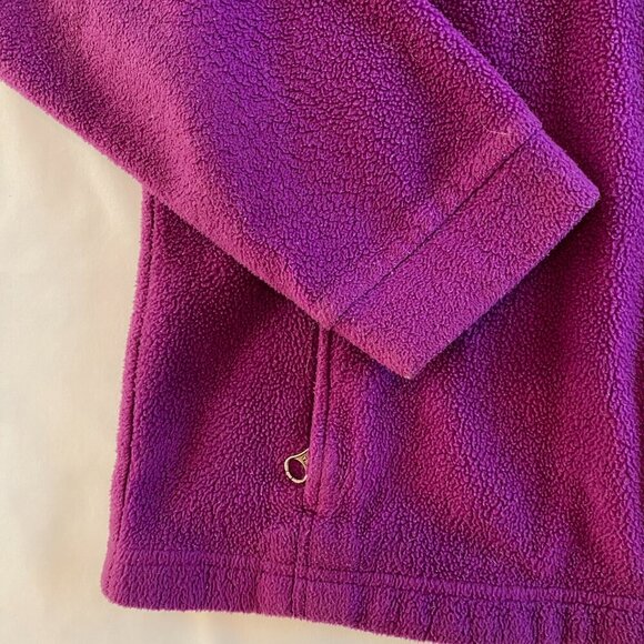 Columbia Benton Springs full zip purple fleece jacket Womens Extra Large warm - Picture 5 of 10
